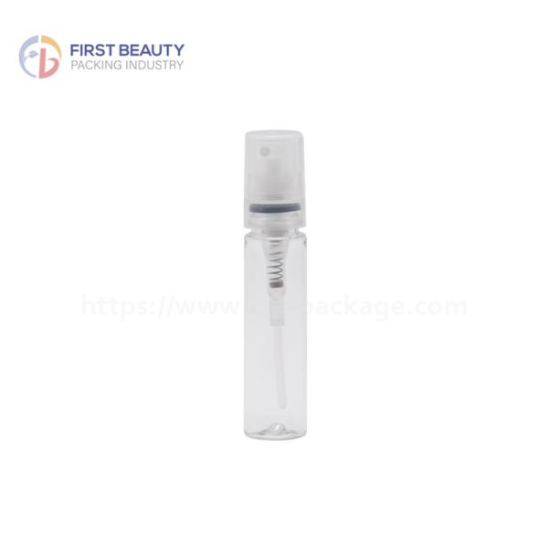 Quality Clear Plastic Perfume Tester Bottles Empty 8ml 10ml Refillable wholesale