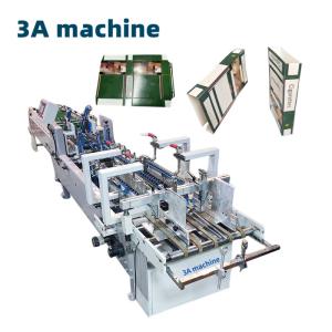 Cheap Food Making 6 Corner Box Folder Gluer Machine Easy to Operate and Timely Delivery for sale