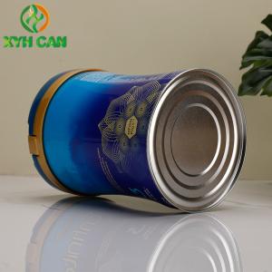 Milk Powder Tin Cans CMYK 4C Pillow Shape for 900g milk powder packing 0.23mm