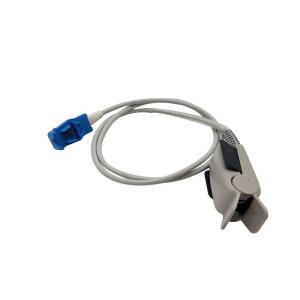 Datex Ohmeda OXY-F-UN Short Reusable Adult SpO2 Sensor With Finger Clip 0.9m