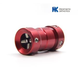 Aluminum Prosthetic Components Pediatric Double Head Adaptor with Height