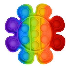 Tie-dye Push Pop Bubble Fidget Toy, Anxiety & Tension Relieve, Squeeze Sensory