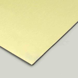 48IN 96IN Brushed Aluminum Composite Panel Decorative Exterior Sheet Cladding