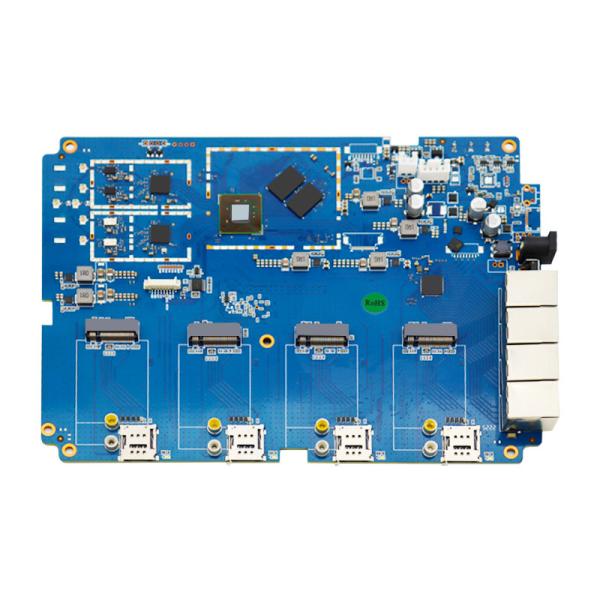 Quality 4 SIM Stable Vending Machine Control Board , Anti Interference Router PCB Board wholesale