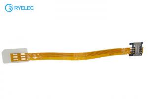 China GSM CDMA Standard UIM SIM Card Kit Male To Female Extension Soft Flat FPC Cable on sale