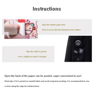 Free sample iron custom patches embroidered patches