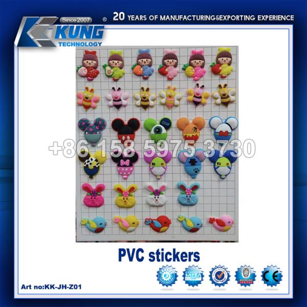 Multicolor PVC Shoe Making Accessories Flower Shape Buckle Durable