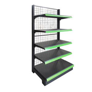 Grid Panel Metal Wire Mesh Supermarket Convenience Store Display Rack Powder