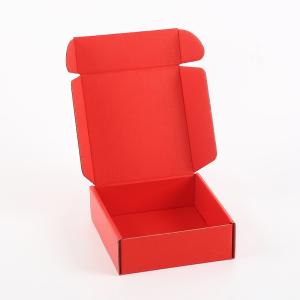 Cheap High-Value Red Display Box Thickened Jewelry Color Packaging Box Express Jewelry Packaging Box Can Be Printed With LOGO for sale