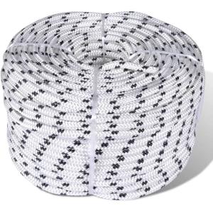 High Strength Double Braided Polyester Rope 10mm UV Resistant for Marine Use