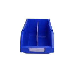 Solid Box Warehouse Storage Open Front PP Bins for Stacking Bolts and Screws