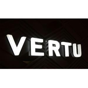 Power Coated Surface Led Fulllit Sign Customized Color Durable