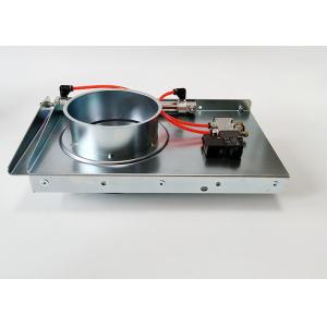Pneumatic Sliding Airflow Damper Dust Collection Blast Gate 100mm SS304