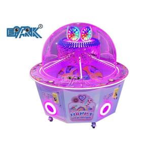 Happy Gashapon Coin Pusher Popular Candy Machine Indoor Playground Cotton Candy
