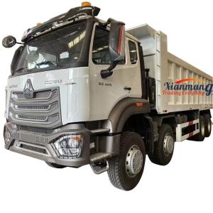 400HP Diesel Dump Tipper Truck HOWO NX 8X4 Drive Wheel Euro 3 Emission Standard
