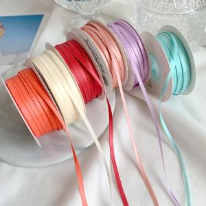 3mm Polyester Satin Ribbon Double Face High Density Satin Finish Poly Ribbon
