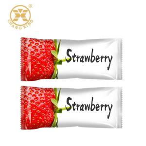 Shiny Finished Plastic Ice Cream In Freezer Plastic Bag Gravure Printing