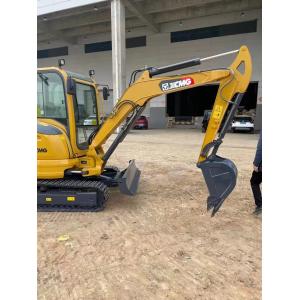 Export of second-hand XCMG XE35U small excavator and mini excavator