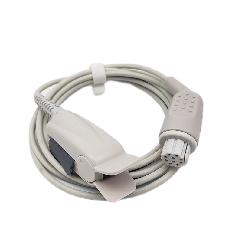 Finger Clip Datex Ohmeda Pulse Oximeter Probes , 10 Pin Spo2 Finger Probe