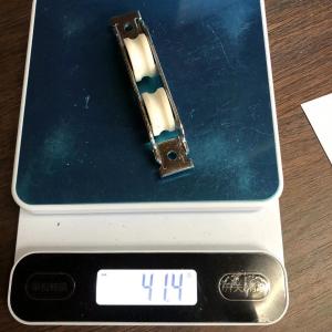 Iron Material Double Roller Aluminum Sliding Window Wheels for UPVC Windows