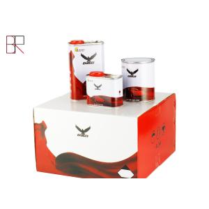 High Hardness Solid White 2K Bi Components Car Refinish Paint
