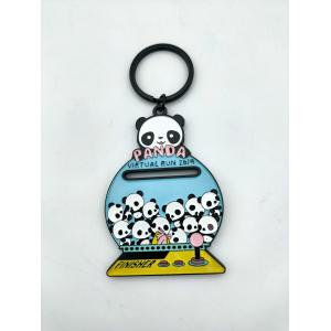 Zinc Alloy Virtual Running Challenges Medals Colour Filling Process