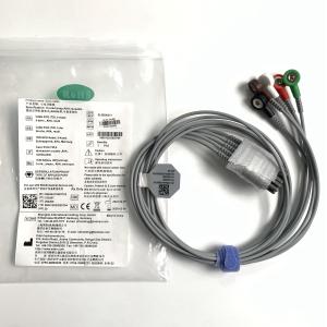 IT20 ECG Telemetry Lead EDAN 5-Lead Snap AHA Reusable REF: EL05DASY1