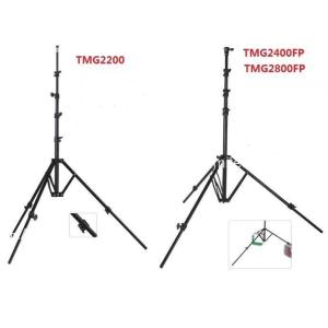Air Damped Studio Photography Light Tripod Stand Aluminum Folded with Flexible