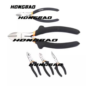 Cheap 6&quot; 7.5&quot; 8&quot; Insulated Diagonal Cutter Pliers USA Type High Shoulder 45# Carbon Steel for sale