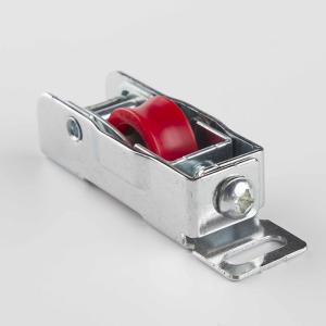 Iron External Frame Material Aluminium Door and Window with Pulley Sliding