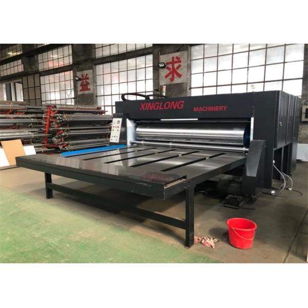 2 Color Printer Rotary Flexo Printer Slotter Die Cutter For Corrugated Creasing