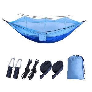 Camping Hammock with Mosquito Net, Hammocks with 13ft Tree Straps Carabiners,
