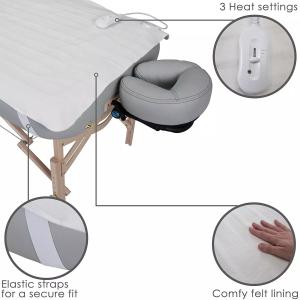 Far Infrared Electric Heated Pad Mattress ODM For Spa Table Graphene Sheet