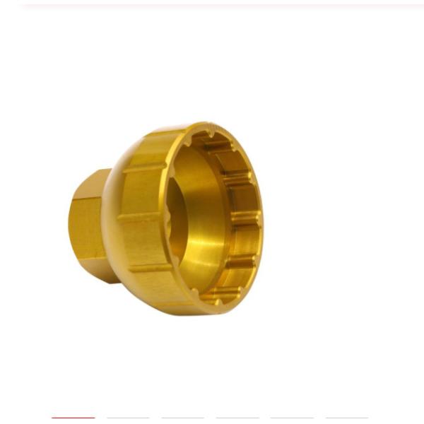 Quality 0.05mm Tolerance CNC Turning Parts Disassembly Tool Brass Copper Road Bike Components wholesale
