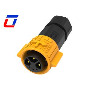 15A Male Female 3 Pin Power Connector 3 Pin Data Connector Waterproof M19