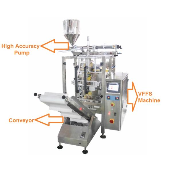 Pillow Bag , Automaitc Liquid Packaging Machine , 500ML Cooking Oil Packaging Machine
