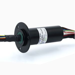 Cheap All-Terrain Industrial-Grade High-Reliability Slip Ring with Wide-Temp &amp; Long Life, Integrated Gigabit Ethernet &amp; 28 Power for sale