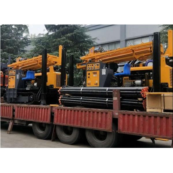 Quality 350 Meter Depth Crawler Land Drilling Machine With Diesel Power wholesale