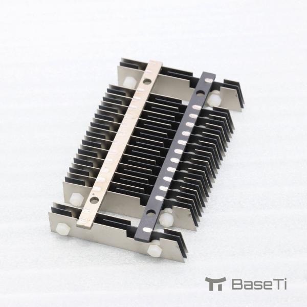 Ruthenium Iridium Coated Titanium Anodes For Sterilizers Water Electrolysis Chlor-Alkali Production Cathodic