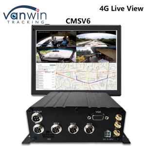 8CH AHD Dual SD Card Mobile DVR System 4G WIFI GPS MDVR For Live View