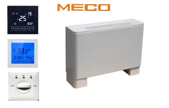 High Performance Indoor Fan Coil Unit / 4 Pipe Fcu Fan Coil Units Air Flow