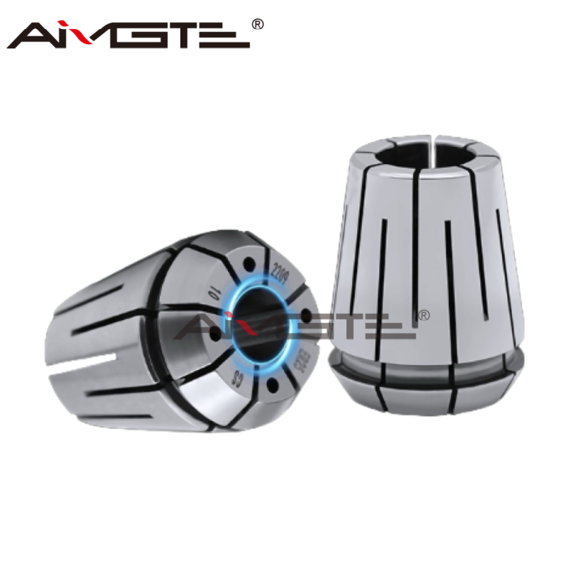 High-force ER Coolant Spring Collet CNC Milling Machine High-speed Collet Silver