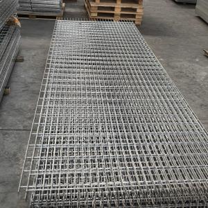 China 30mm Pitch 30mm Space Bar Grating Mesh / Flat Steel Grating Flat Bar Flooring on sale