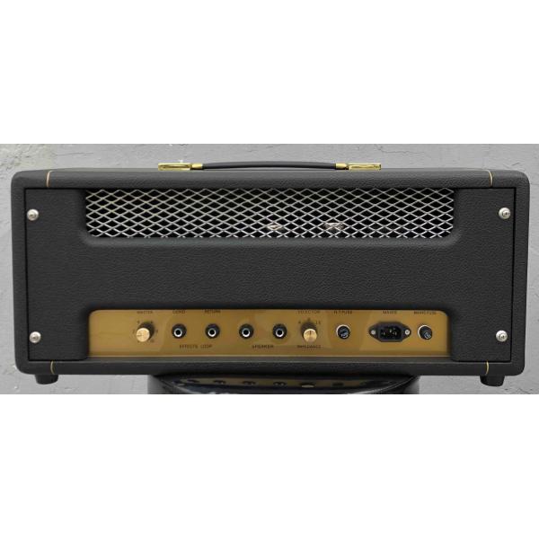 Custom Grand JTM45 Handmade Amp Head 50W in Black with Imported Gold Stripe AAAAA Grade Cabinet