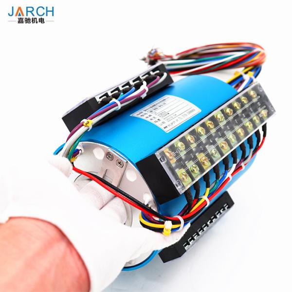 Quality 16 Circuits 20A 20 Signals 100RPM Hollow Shaft Slip Ring wholesale