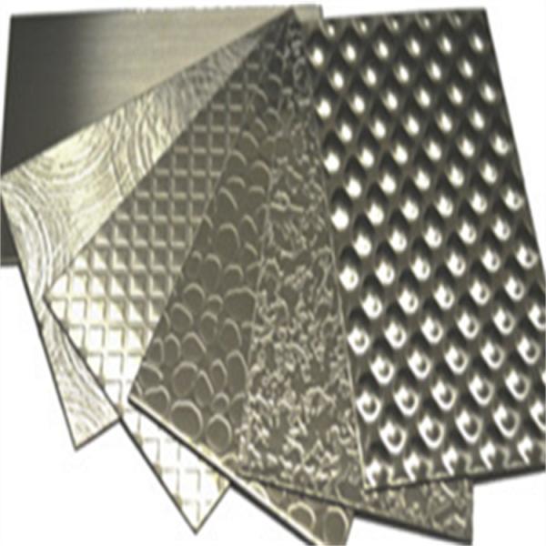 Quality 0.3mm Embossed Stainless Steel Sheet With Mill Edge Length 1000mm-6000mm wholesale