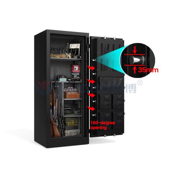 Firearm Protection Solid Steel Gun Safe Box For Secure Storage