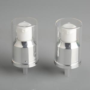 China 24/410 ISO Certification Cosmetics Cream Pump Dispenser with Over Cap 24mm on sale