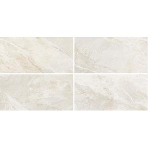 Braccia Beige Marble Look Porcelain Tile Smooth Texture Three Dimensional