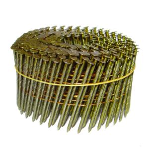 15 Degree .120''*3-1/2'' Bright Finish Screw Shank Pallet Coil Nails